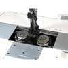  Speedway SW-4420-L18 Double Needle Long Arm Walking Foot Sewing Machine Complete Unit with Table and Servo Motor 