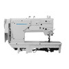  Speedway SW-872 Double Needle Needle Feed Lockstitch Sewing Machine Complete Unit with Table and Servo Motor 