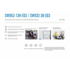  Speedway SW-933-38-ED3 High Speed 5 Thread Computerized Overlock Machine Complete Unit with Table and Stand 