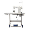  Speedway SW-810-WIG Single Needle Post Bed Lockstitch Wig Making Sewing Machine Complete Unit with Table and Servo Motor 
