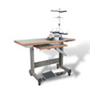  Speedway SW-747 High Speed 4 Thread Overlock Machine Complete Unit with Table and Stand 