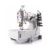  Singer 522D-356-03TB 3 Needle Flatbed Coverstitch Industrial Sewing Machine Complete Unit with Table and Servo Motor 