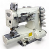  Kansai Special NR-9803GA 3-Needle Cylinderbed Coverstitch Industrial Sewing Machine Complete Unit with Table and Servo Motor 