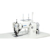  Juki MH-486-54U Single Needle High-Speed Double Chainstitch Sewing Machine Complete Unit with Table and Servo Motor 