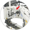  Juki MS-3580SF-1SN-MT03 Three-Needle Feed-Off-The-Arm Double Chainstitch Sewing Machine Complete Unit with Table and Servo Motor 