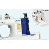  Juki MS-1261AM-FN-DWS Three-Needle Double Chainstitch Feed-Off-The-Arm Sewing Machine with Digital Workstation Complete Unit with Table and Servo Motor 