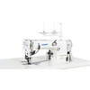  Juki MH-484-54U Single Needle High-Speed Flat-Bed Double Chainstitch Sewing Machine Complete Unit with Table and Servo Motor 