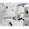  Juki MF-7923-H11-B64-PL12-UT57 3-Needle Cylinder-Bed Top and Bottom Coverstitch Industrial Sewing Machine Complete Unit with Table and Servo Motor 