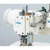  Juki MF-3620U-300B-60B 4-Needle Feed-Off-The-Arm Flatseamer Industrial Sewing Machine Complete Unit with Table and Servo Motor 