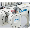  Juki MF-3620U-300B-60B 4-Needle Feed-Off-The-Arm Flatseamer Industrial Sewing Machine Complete Unit with Table and Servo Motor 