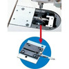 Juki LZ-2284A Single Needle Direct Drive Lockstitch Zig-Zag Industrial Sewing Machine Complete Unit with Table and Servo Motor