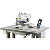  Juki MEB-3200CSSDA Computer-Controlled Eyelet Buttonholing Sewing System Complete Unit with Table and Stand 