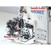  Juki MO-6904R-0F6500 High Speed Single Needle Variable Top-Feed Overlock Machine Complete Unit with Table and Servo Motor 