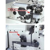 Juki MO-6916S-FF-650H High Speed 2 Needle Overlock Machine Complete Unit with Table and Servo Motor