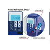  Juki MO-6804AD-0E440-HDD10S High Speed 4 Thread Overlock Machine Complete Unit with Table and Stand 