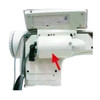  Juki DLN-9010ASSWB/AK118 Single Needle High Speed Direct Drive Needle Feed Sewing Machine with Automatic Thread Trimming Complete Unit with Table and Servo Motor 