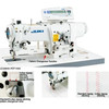 Juki LZ-2284A-7WBAK Single Needle High-Speed Lockstitch Zig-Zag Industrial Sewing Machine Complete Unit with Table and Servo Motor