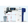  Juki PLC-2710NVS-70BBZ Single Needle Digital Direct-Drive Post Bed Unison-Feed Lockstitch Industrial Sewing Machine Complete Unit with Table and Stand 