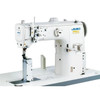  Juki PLC-2710SB Single Needle Post Bed Unison Feed Lockstitch Industrial Sewing Machine Complete Unit with Table and Servo Motor 