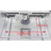  Juki AMS-251-HC10060-RSZZDSH Single Needle Programmable Pattern Sewing Machine Complete Unit 