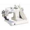  Juki MS-1261МF/V045R(S) 3-Needle Feed-Off-The-Arm Double Chainstitch Sewing Machine Complete Unit with Table and Servo Motor 