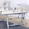  Jacksew® JS-1541S Single Needle Compound Walking Foot Industrial Sewing Machine with Safety Clutch Complete with Table and Servo Motor 