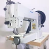  Jacksew® JS-441 Single Needle Extra Heavy Duty Shuttle Hook 16.5" Cylinder Arm Compound Walking Foot Sewing Machine​ Complete with Table and Servo-Motor 