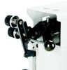  Consew 2046RB-1A Single Needle Extra Heavy Duty Large Shuttle Hook Compound Walking Foot Sewing Machine with Table and Servo Motor 