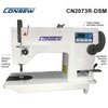  Consew CN2073R-DSM Single Needle Drop Feed Zig-Zag Sewing Machine with Table and Servo Motor 