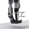  Consew 206RBL-18 Heavy Duty Single Needle Compound Long Arm Walking Foot Sewing Machine with Table and Servo Motor 