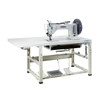  Consew 733R-5 Extra Heavy Duty Single Needle Walking Foot Sewing Machine with Table and Servo Motor 
