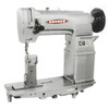  Consew 288RB-2 Single Needle Post Bed Needle Feed Industrial Sewing Machine with Table and Servo Motor 