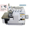  Consew 693EX/694EX/695EX Series High Speed 3, 4, or 5 Thread Elastic Fabric Overlock Machines with Table and Servo Motor 