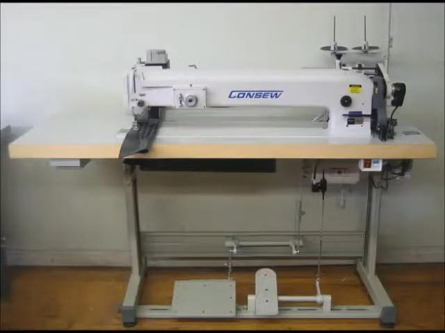 Consew 199RBL Series Single Needle Drop Feed Long Arm Zig-Zag