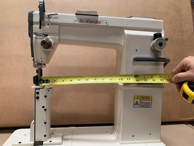 Yamata GC810 Heavy Duty Single Needle Post Bed Drop Feed Sewing