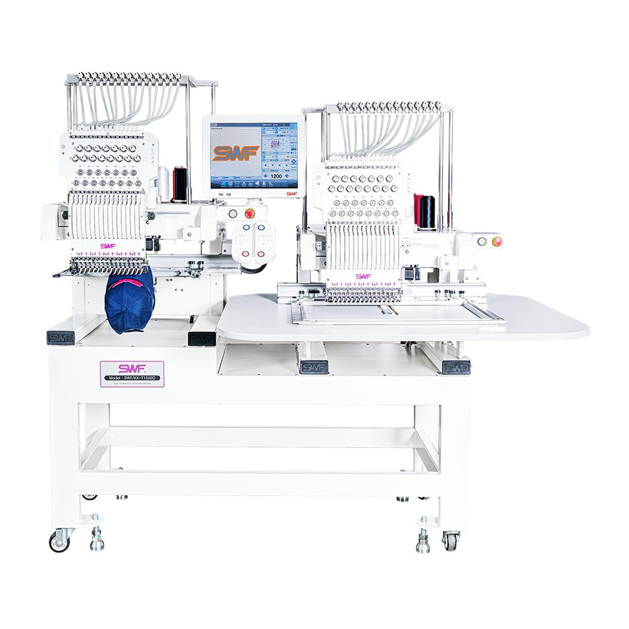 SWF KX-T1502D PRO Series Double Head 15-Needle Embroidery Machine