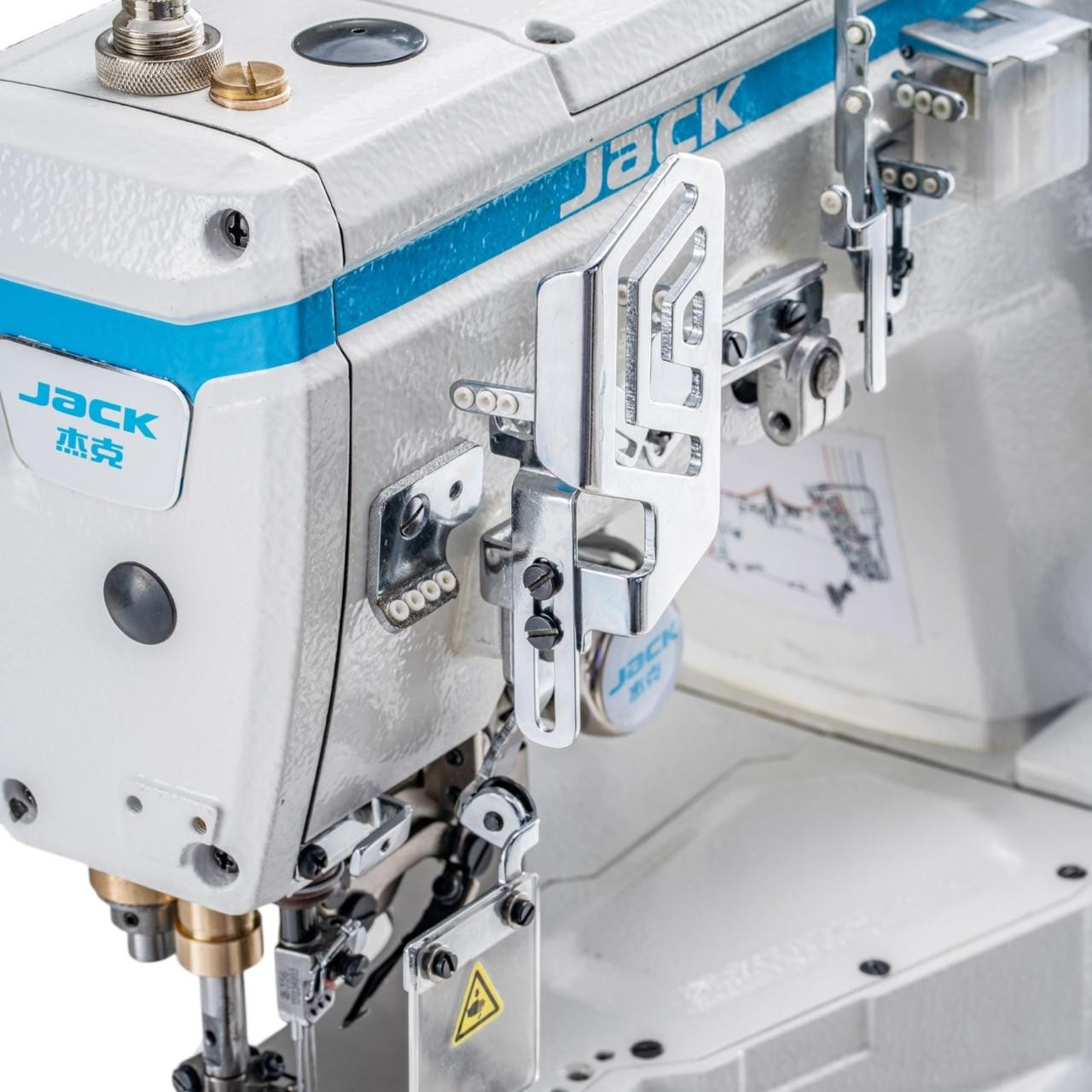 Jack K7-UT-01GBX364 Direct Drive 3 Needle Cylinder Arm Coverstitch