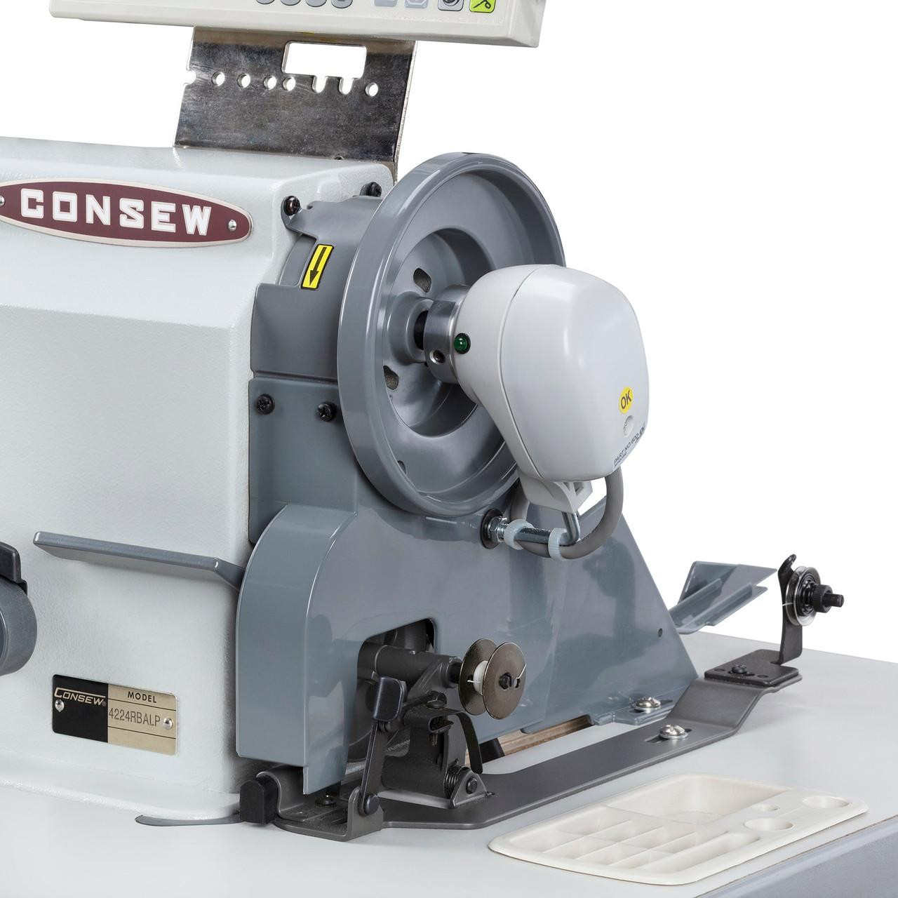 Consew 4224RBALP Four Needle Heavy Duty Long Arm Walking Foot