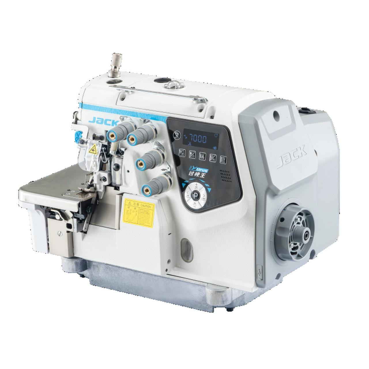 Jack C7-5-M04-435 High Speed 5 Thread Overlock Machine Complete