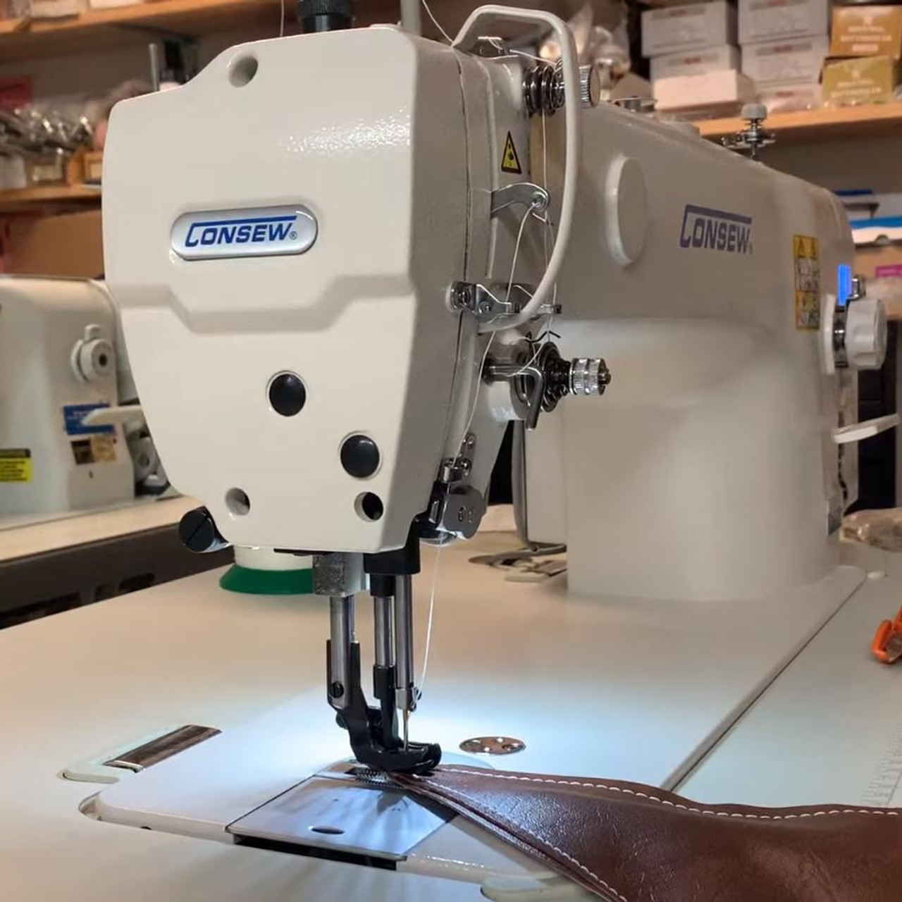 Consew 2206RB147DD Single Needle Direct Drive Compound Walking Foot