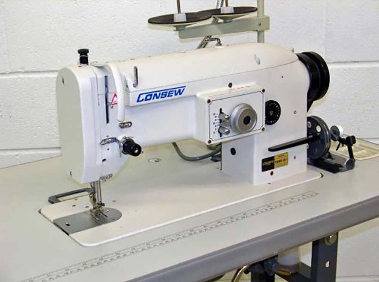 Consew 199RB Series Single Needle Drop Feed Large Bobbin Zig
