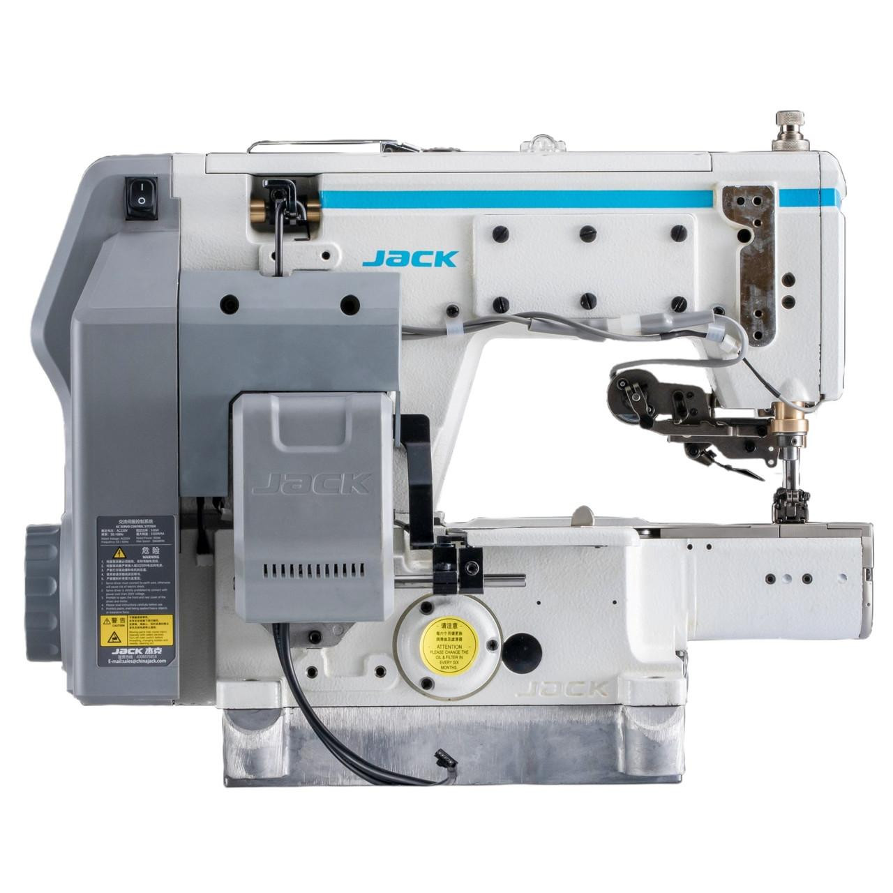 Jack K7-UT-01GBX364 Direct Drive 3 Needle Cylinder Arm Coverstitch