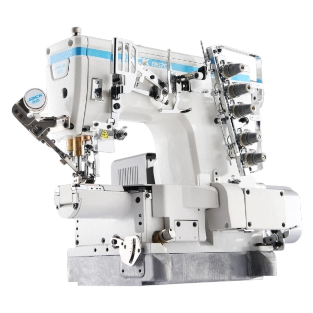 JACK JK-8670G-01CBx364/UT 3 Needle Small Cylinder Arm Coverstitch