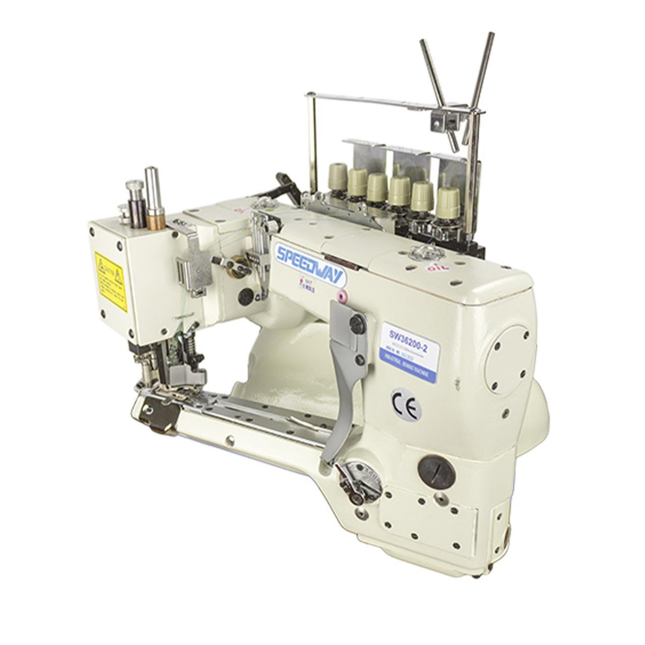 Speedway SW36200-2 4-Needle 6-Thread Feed-of-the-Arm Flatseamer