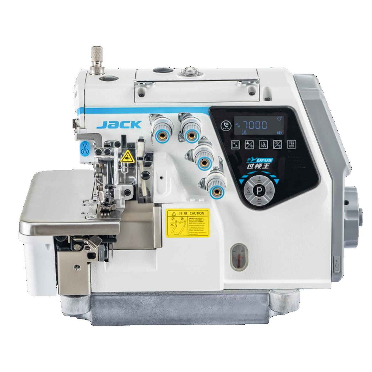 Jack C7-5-M04-435 High Speed 5 Thread Overlock Machine Complete