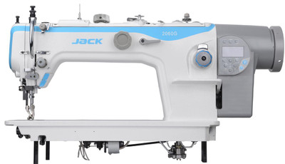 Jack JACK 2060GHC-4Q Single Needle Direct Drive Fully Automatic Compound Walking Foot Sewing Machine Complete with Table and Stand  Jack JACK 2060GHC-4Q Single Needle Direct Drive Fully Automatic Compound Walking Foot Sewing Machine Complete with Table and Stand