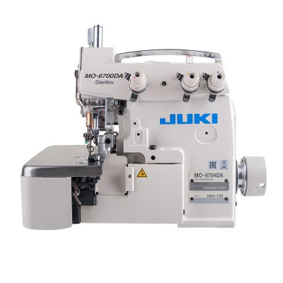 Juki JUKI MO-6704DA 3-Thread High-speed Overlock Industrial Serger with Fully Submerged Table and Servo Motor 