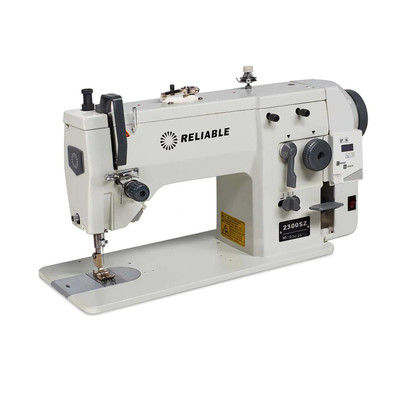 Reliable 2300SZ Zig Zag Direct Drive Lockstitch Industrial Sewing Machine Complete with Fully Assembled Table and Stand   Reliable 2300SZ Zig Zag Direct Drive Lockstitch Industrial Sewing Machine Complete with Fully Assembled Table and Stand