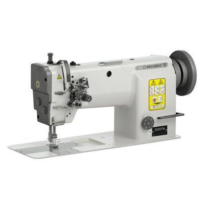 Reliable 3200TN Double Needle Needle Feed Lockstitch Industrial Sewing Machine Complete with Fully Assembled Table and Stand   Reliable 3200TN Double Needle Needle Feed Lockstitch Industrial Sewing Machine Complete with Fully Assembled Table and Stand