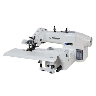  Reliable 7220SB Blindstitch Direct Drive Industrial Machine Complete with Fully Assembled Table and Stand 
